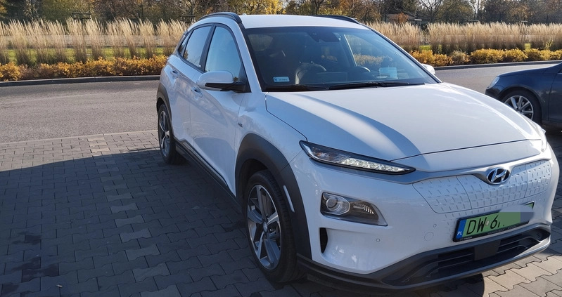 Hyundai Kona cena 108000 przebieg: 30001, rok produkcji 2021 z Wrocław małe 106